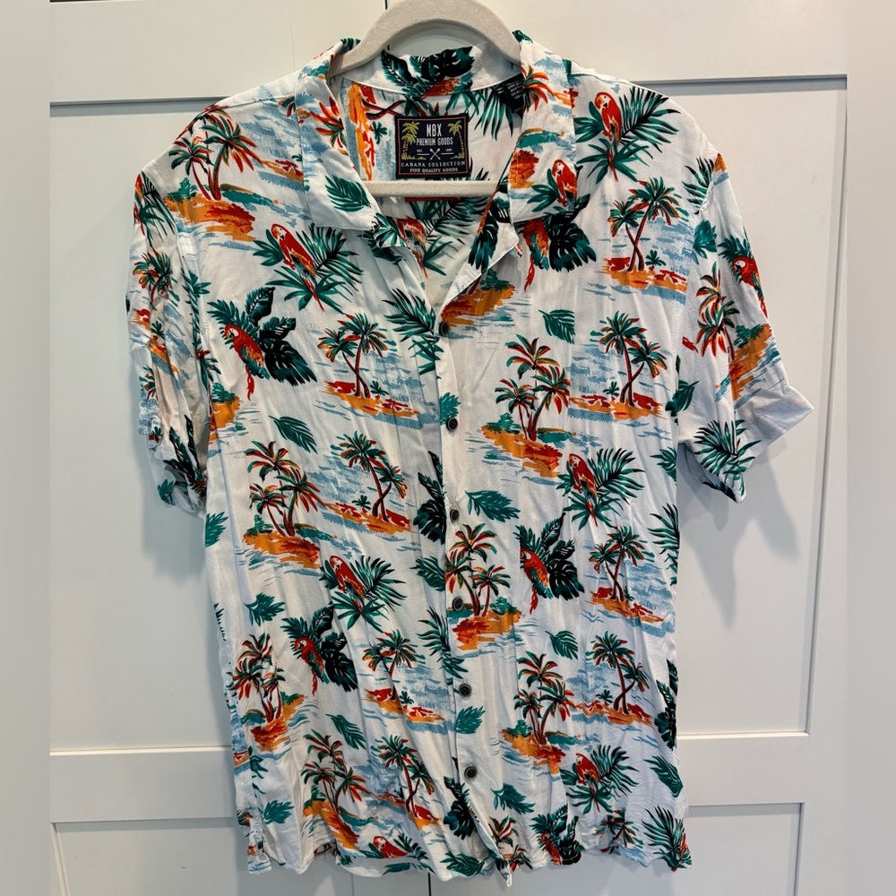 MBX Premium Goods, men’s XL Button down 🌺🌴